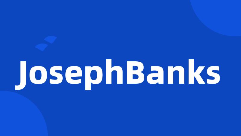 JosephBanks