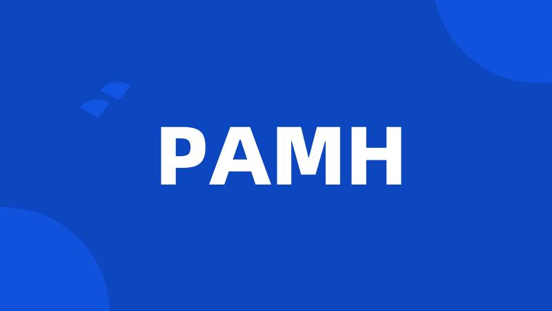 PAMH