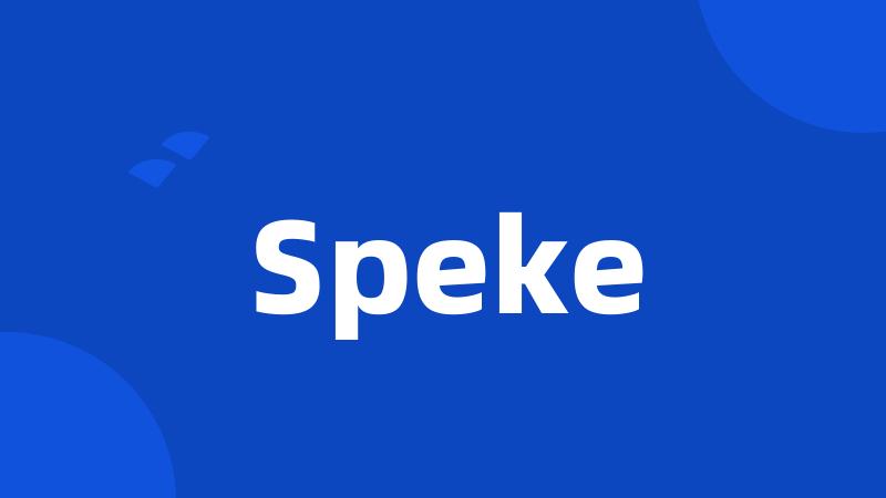 Speke