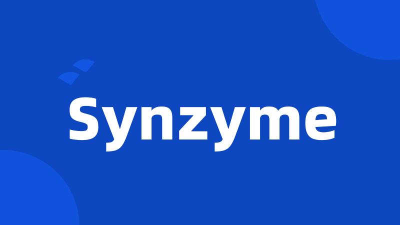 Synzyme