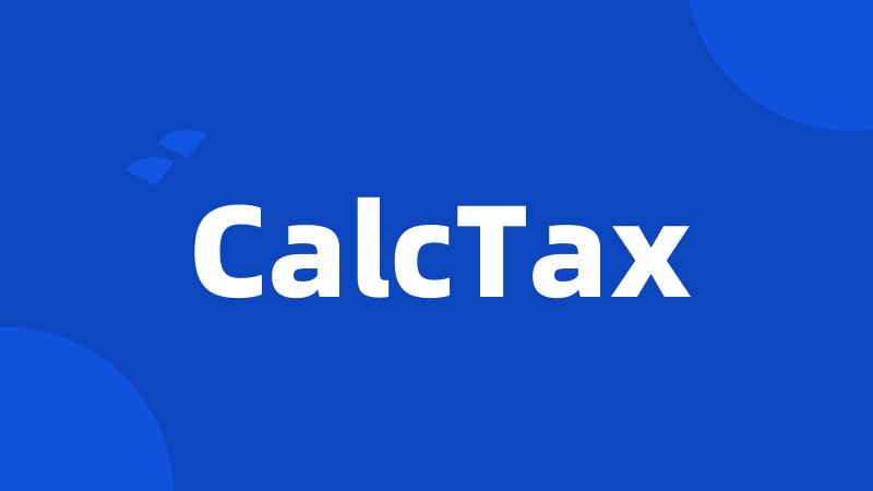 CalcTax