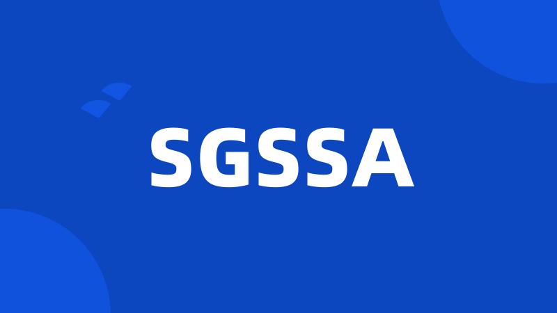 SGSSA