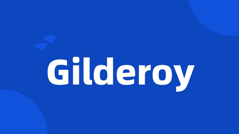 Gilderoy