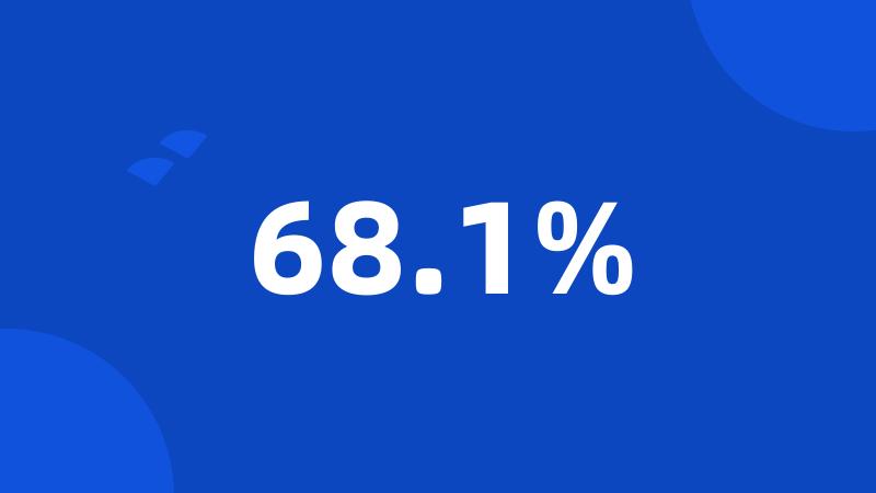 68.1%