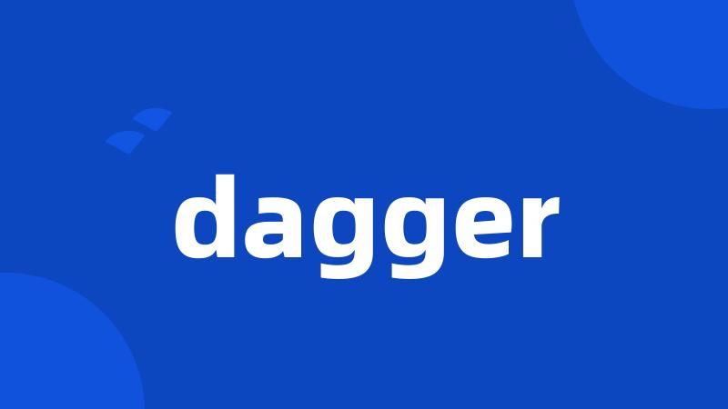 dagger