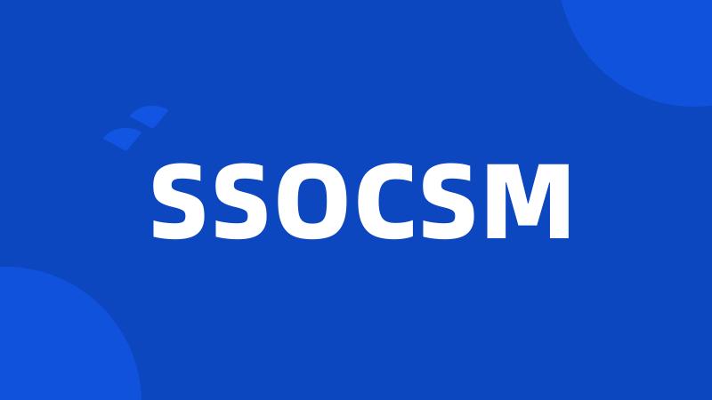 SSOCSM