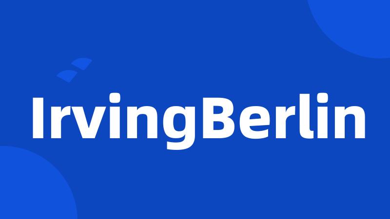 IrvingBerlin