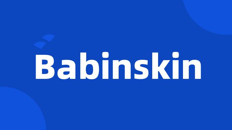 Babinskin