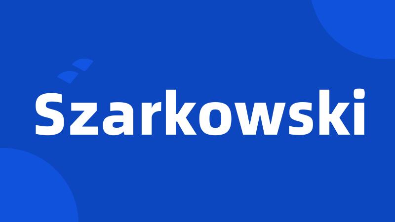 Szarkowski