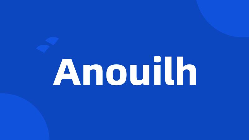 Anouilh