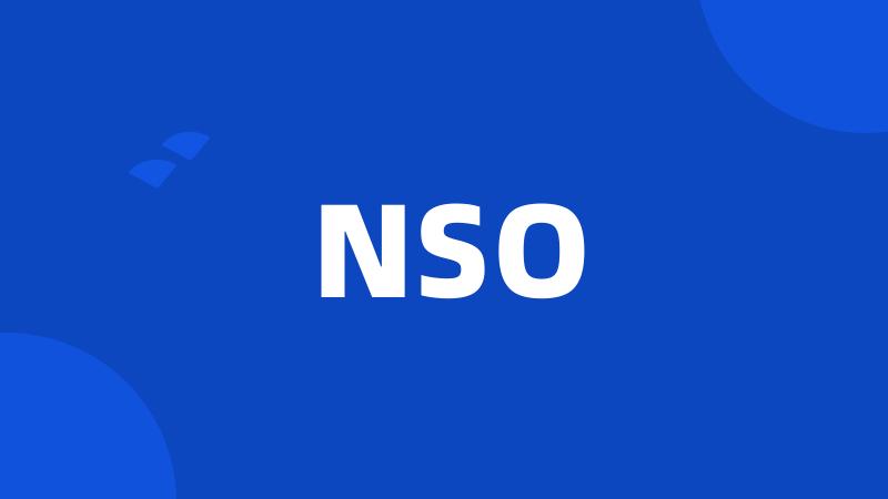 NSO