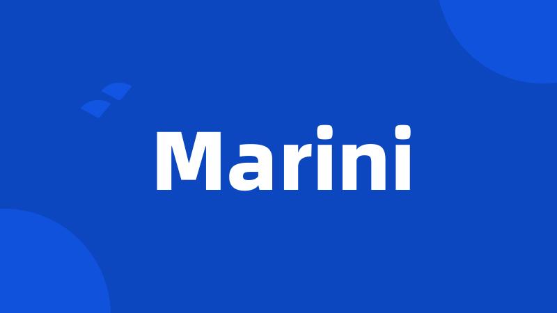 Marini