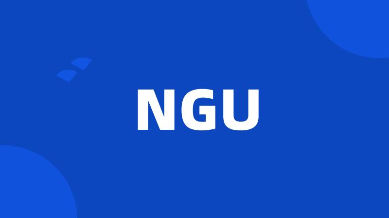 NGU