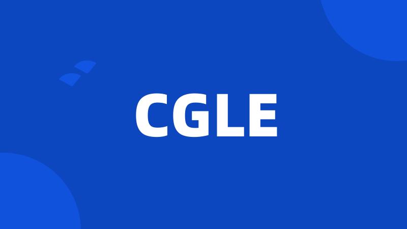 CGLE