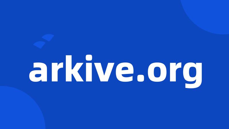 arkive.org