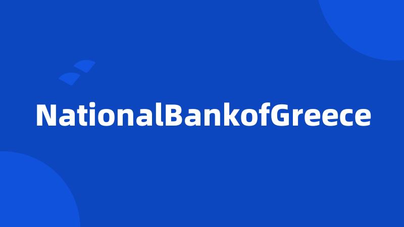 NationalBankofGreece