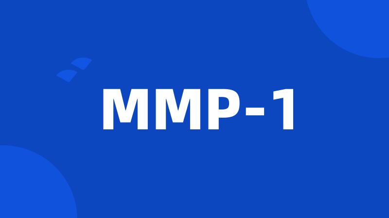 MMP-1