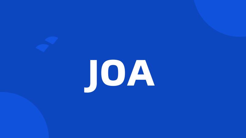 JOA