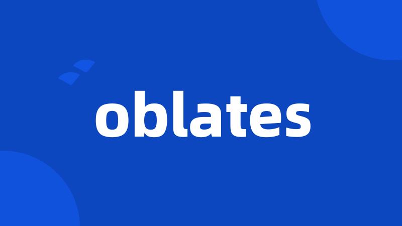 oblates