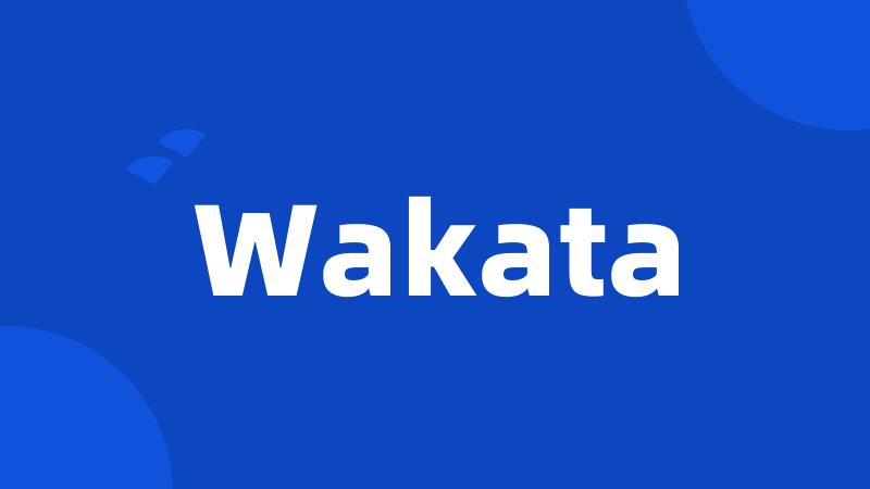 Wakata