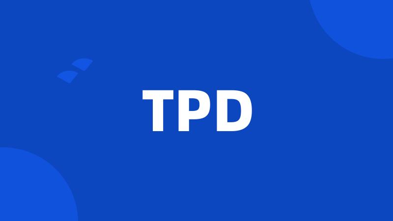 TPD