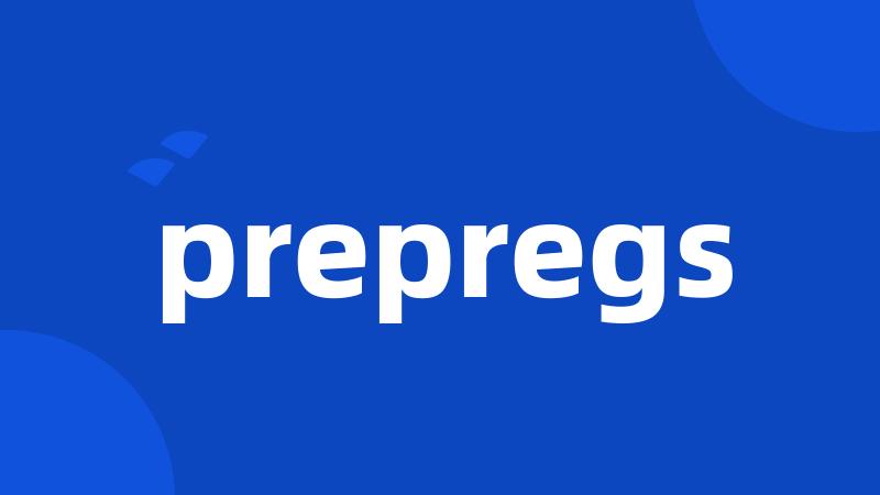 prepregs