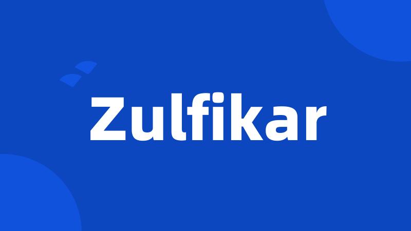 Zulfikar