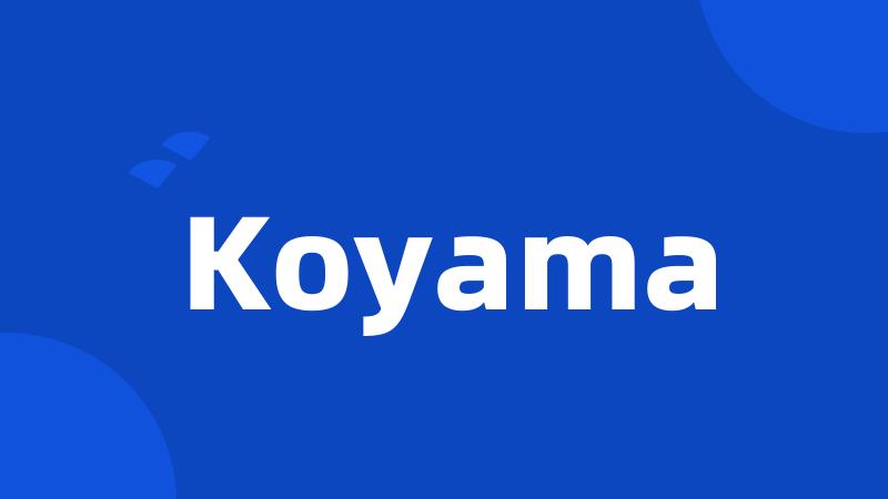 Koyama