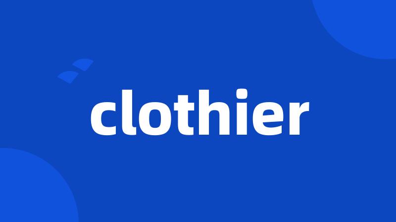 clothier