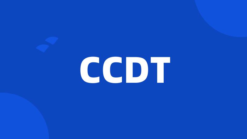 CCDT