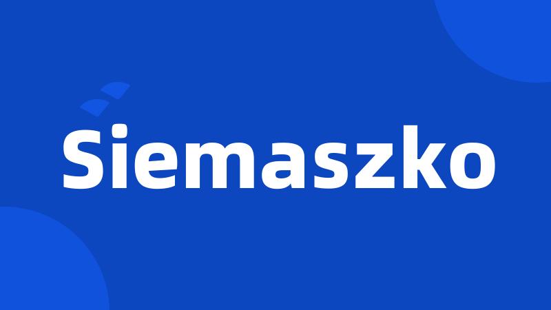 Siemaszko