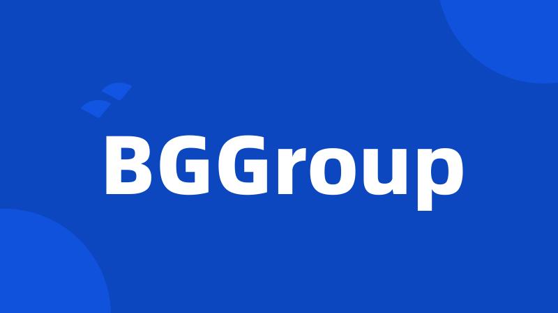 BGGroup