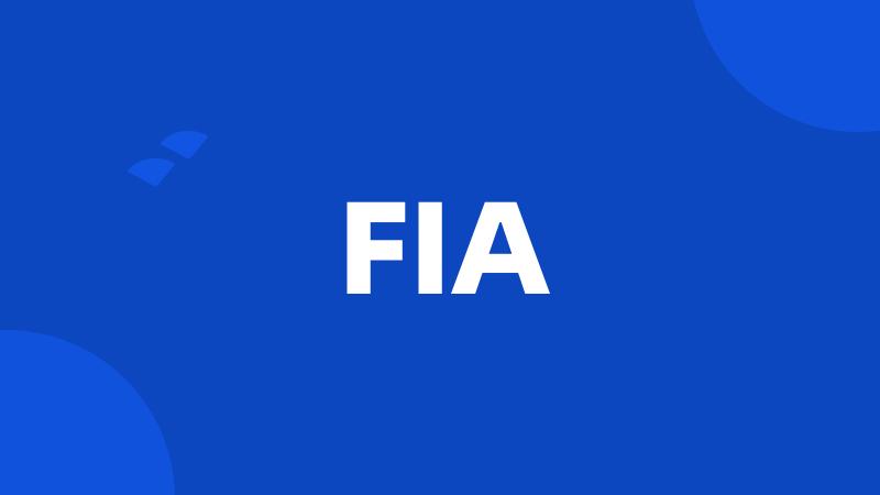 FIA