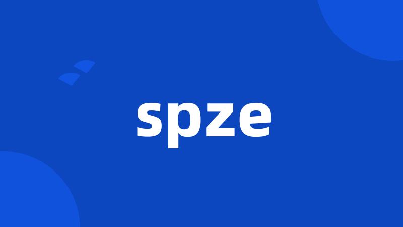 spze