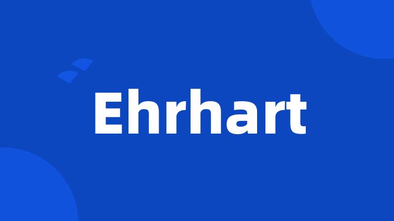 Ehrhart