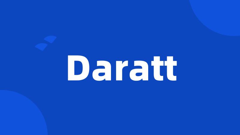 Daratt