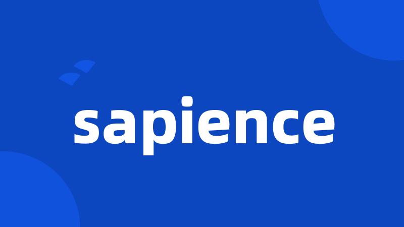 sapience