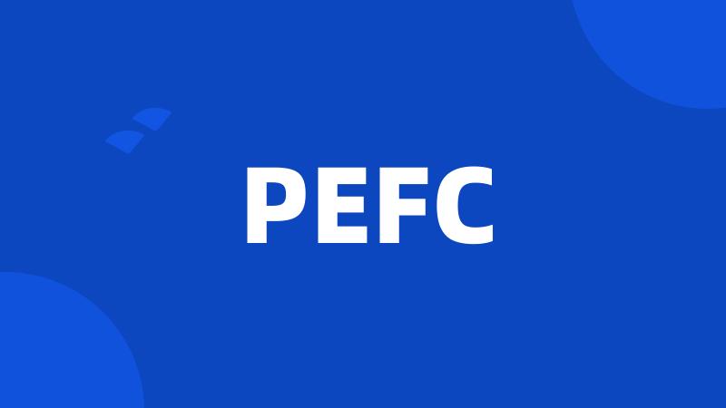 PEFC