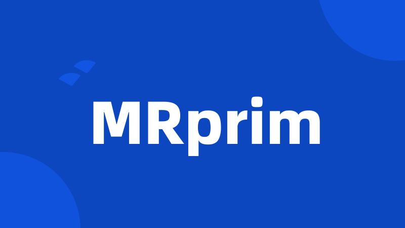 MRprim