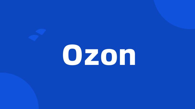 Ozon