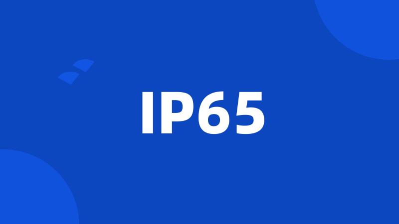 IP65