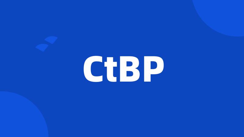 CtBP