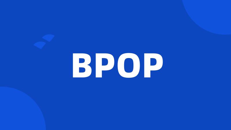 BPOP