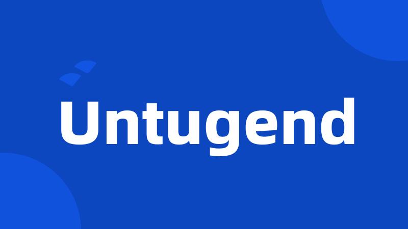 Untugend