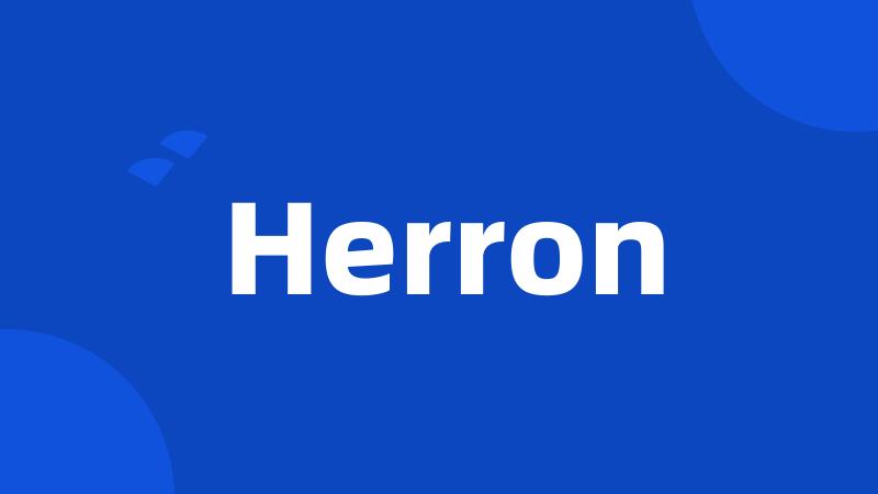 Herron