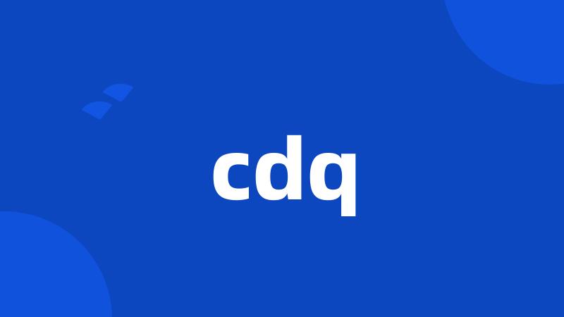 cdq