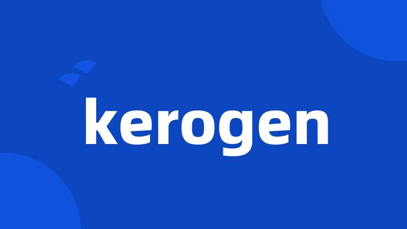 kerogen