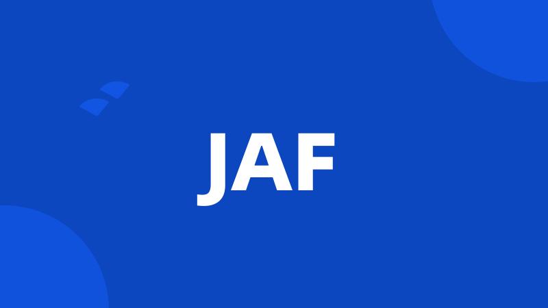 JAF