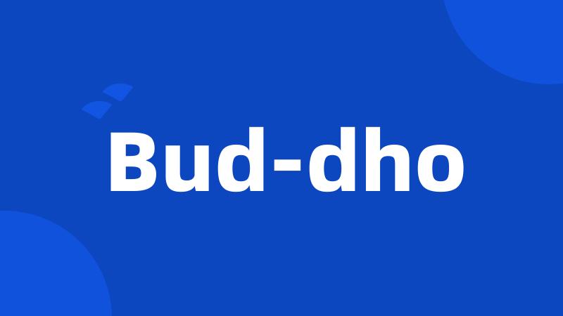 Bud-dho