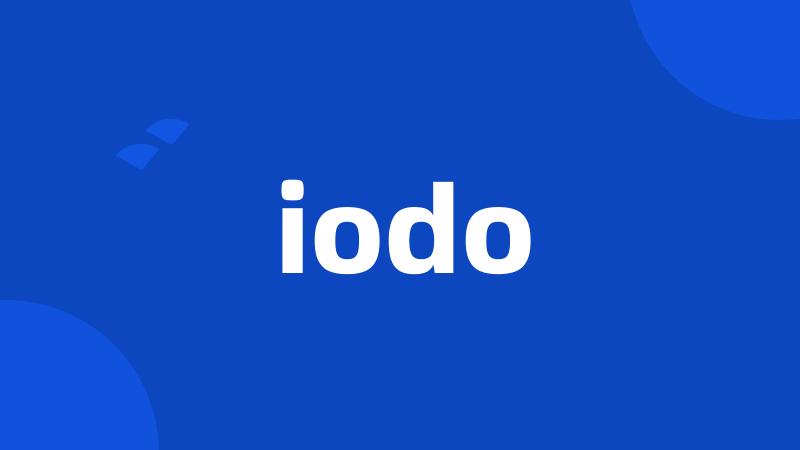 iodo